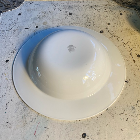 1 Corelle Rimmed Just White 1 Qt Serving Bowl - Picture 7 of 11